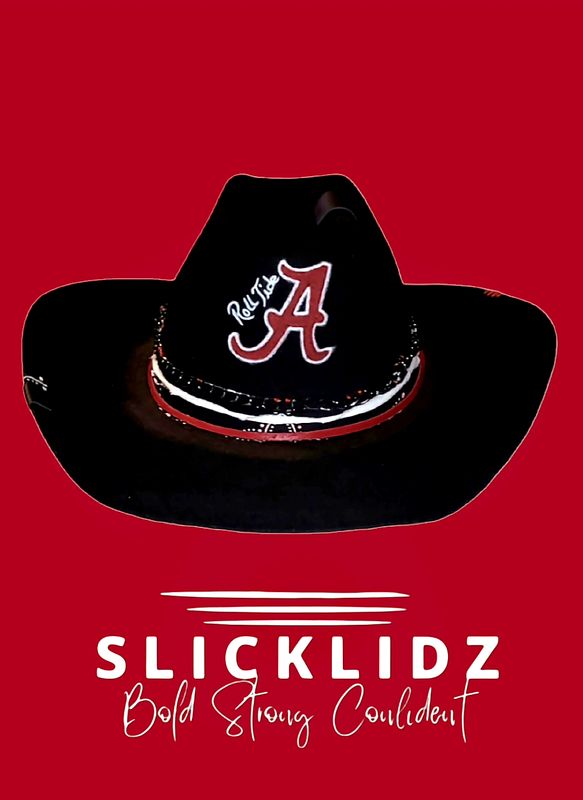 Slicklidz Custom Alabama Unisex Cowboy Hat