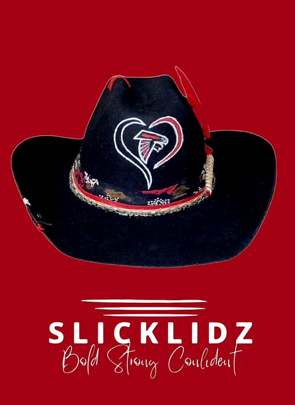 Slicklidz Custom Atlanta Unisex Falcons Cowboy Hat