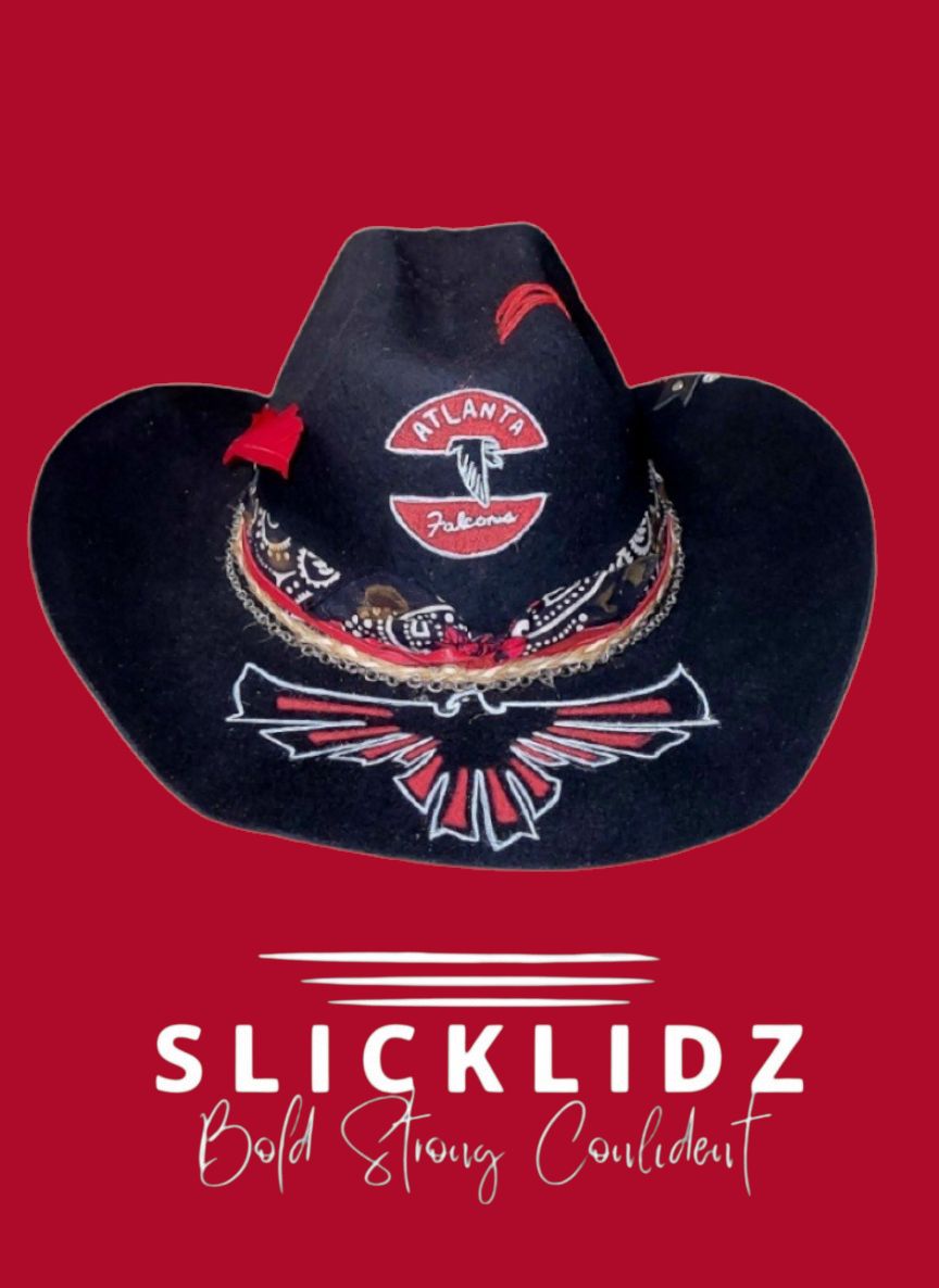 Slicklidz Custom Atlanta Unisex Falcons Cowboy Hat