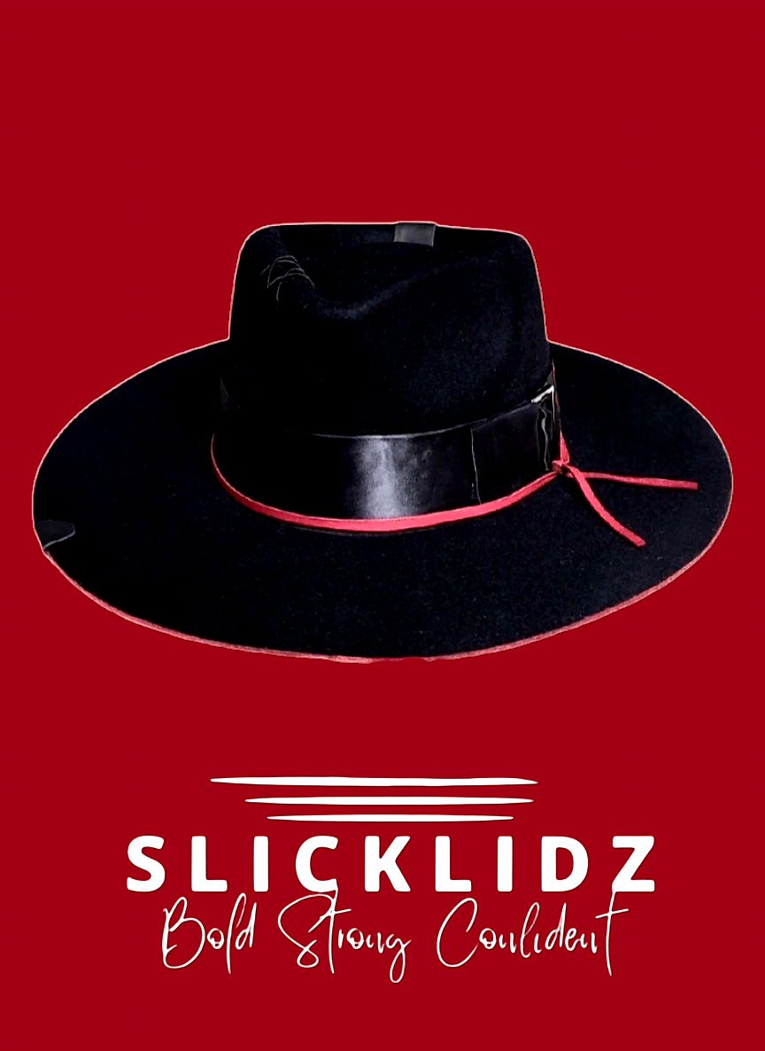 Slicklidz Custom Black Fedora