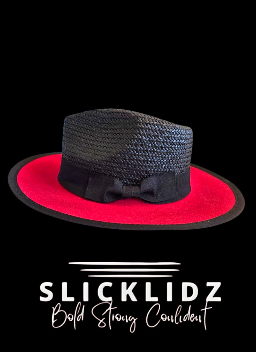 Slicklidz Straw Red and Black