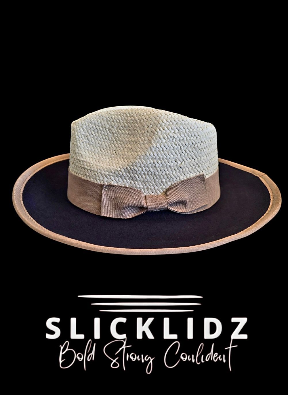 Slicklidz Straw Cream and Blue