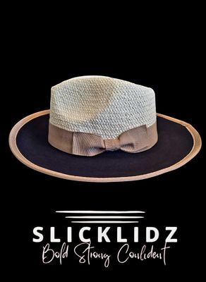 Slicklidz Straw Cream and Blue