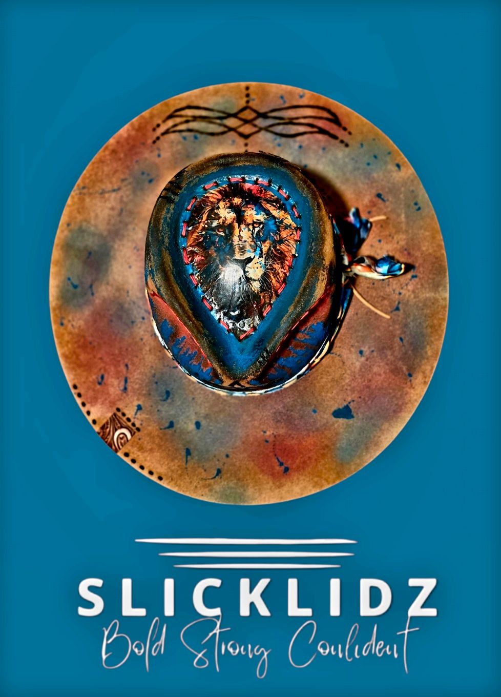 Slicklidz Colorful Lion Fedora
