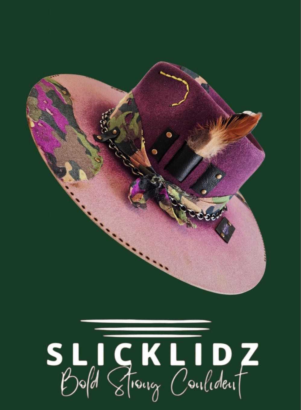 Slicklidz “The Warpaint Royale” Fedora