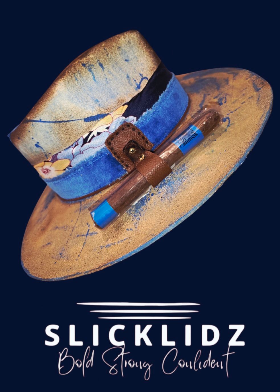 Slicklidz "Blue Steel” Fedora