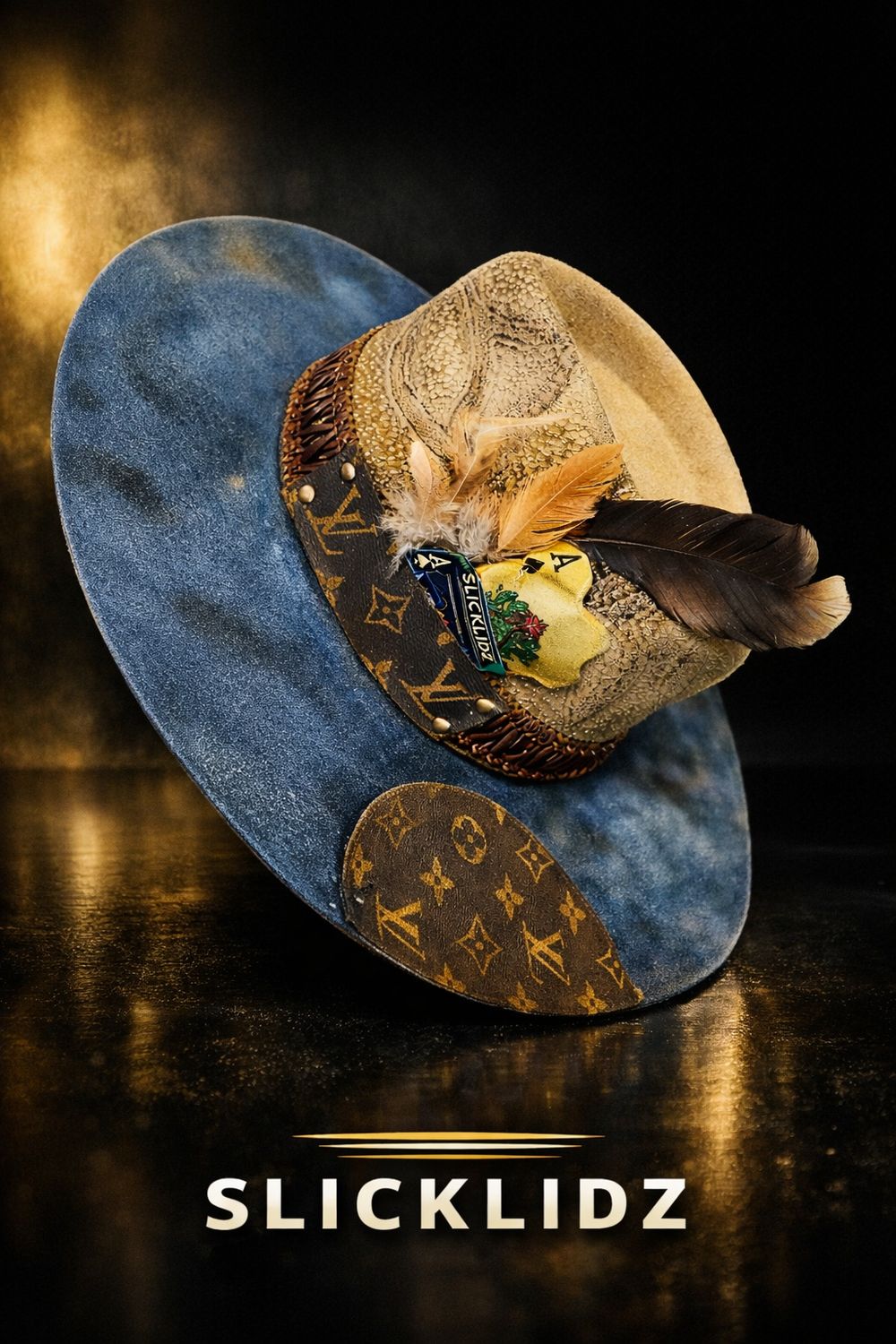 Slicklidz "Gold Reign" Fedora