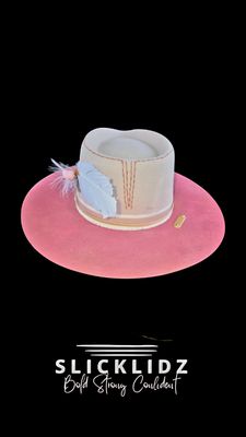 Slicklidz Custom "Blush Dynasty" Fedora