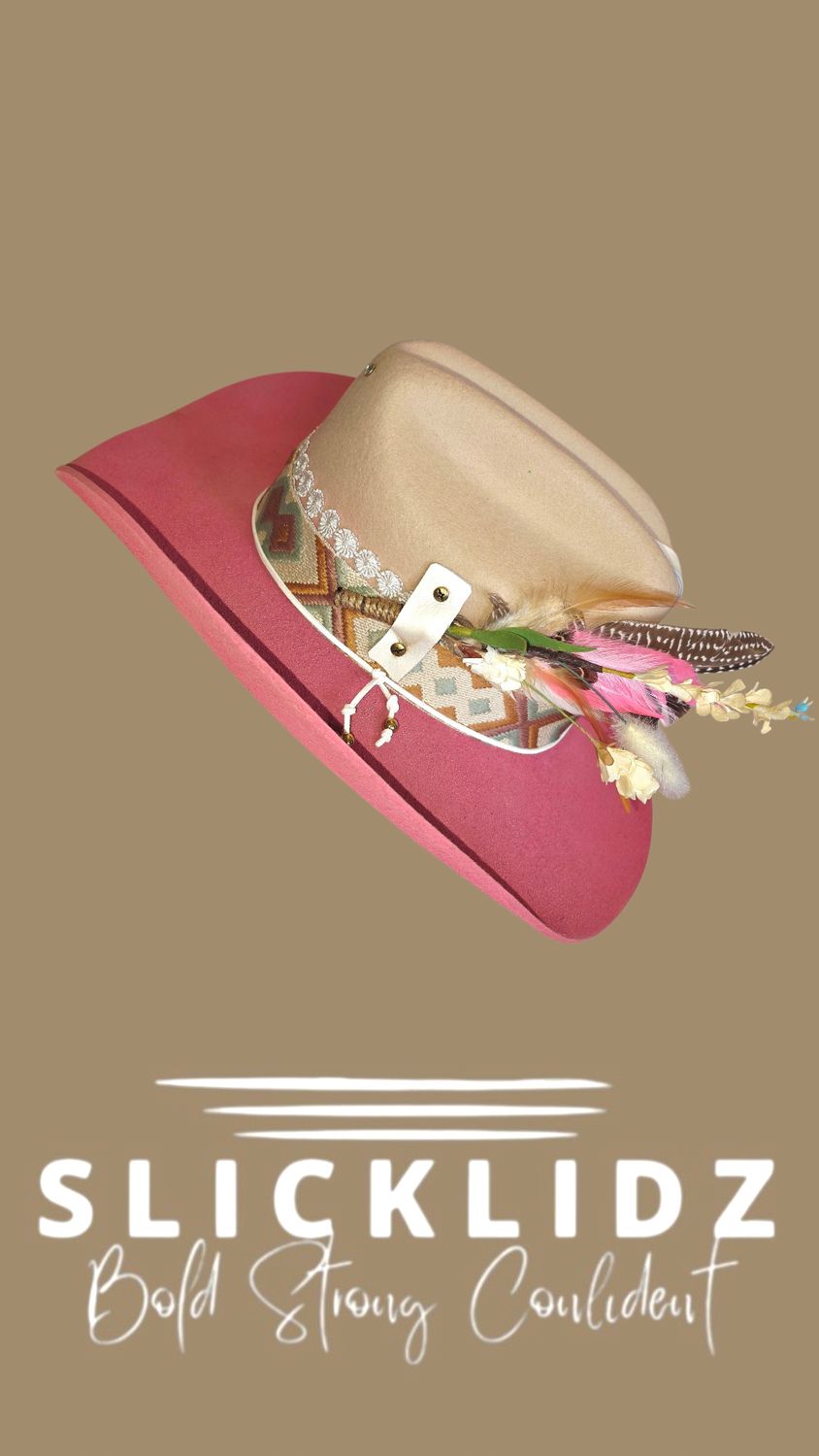 Slicklidz "Rosewood Reign" Cowgirl Hat