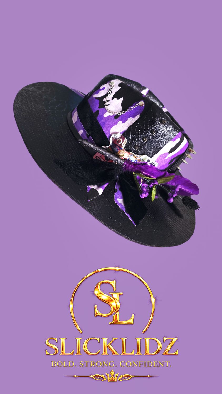 Slicklidz "Purple Rain" Fedora