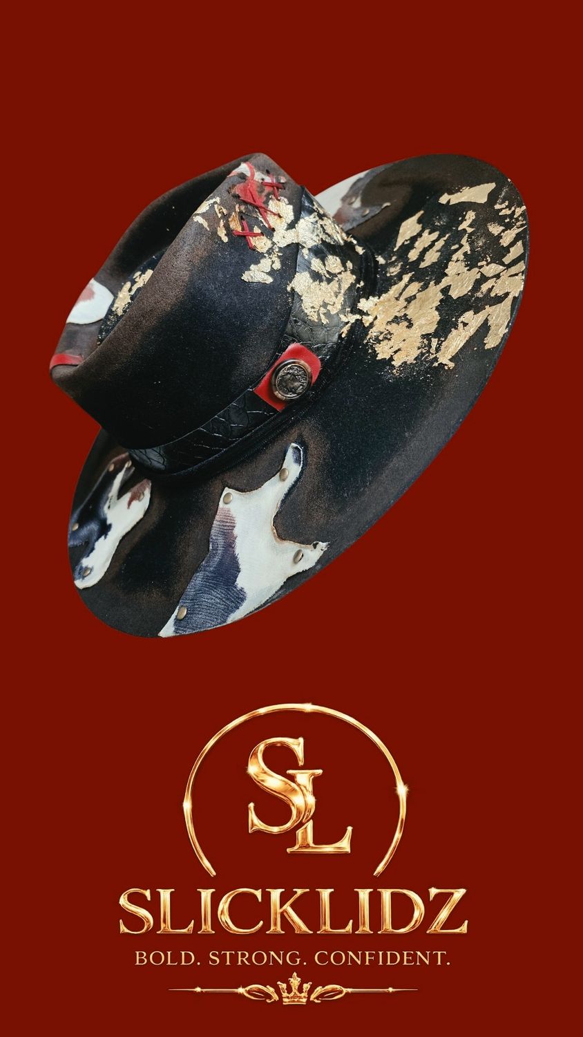 Slicklidz "The Black Gold Renegade" Fedora