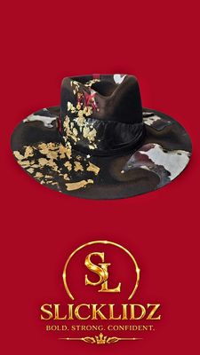 Slicklidz "The Black Gold Renegade" Fedora