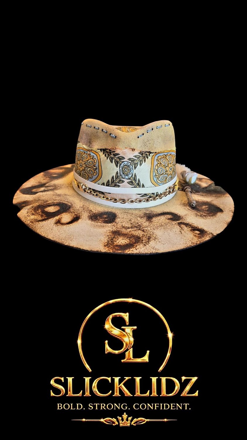 Slicklidz Custom "Eagle Whisper" Fedora