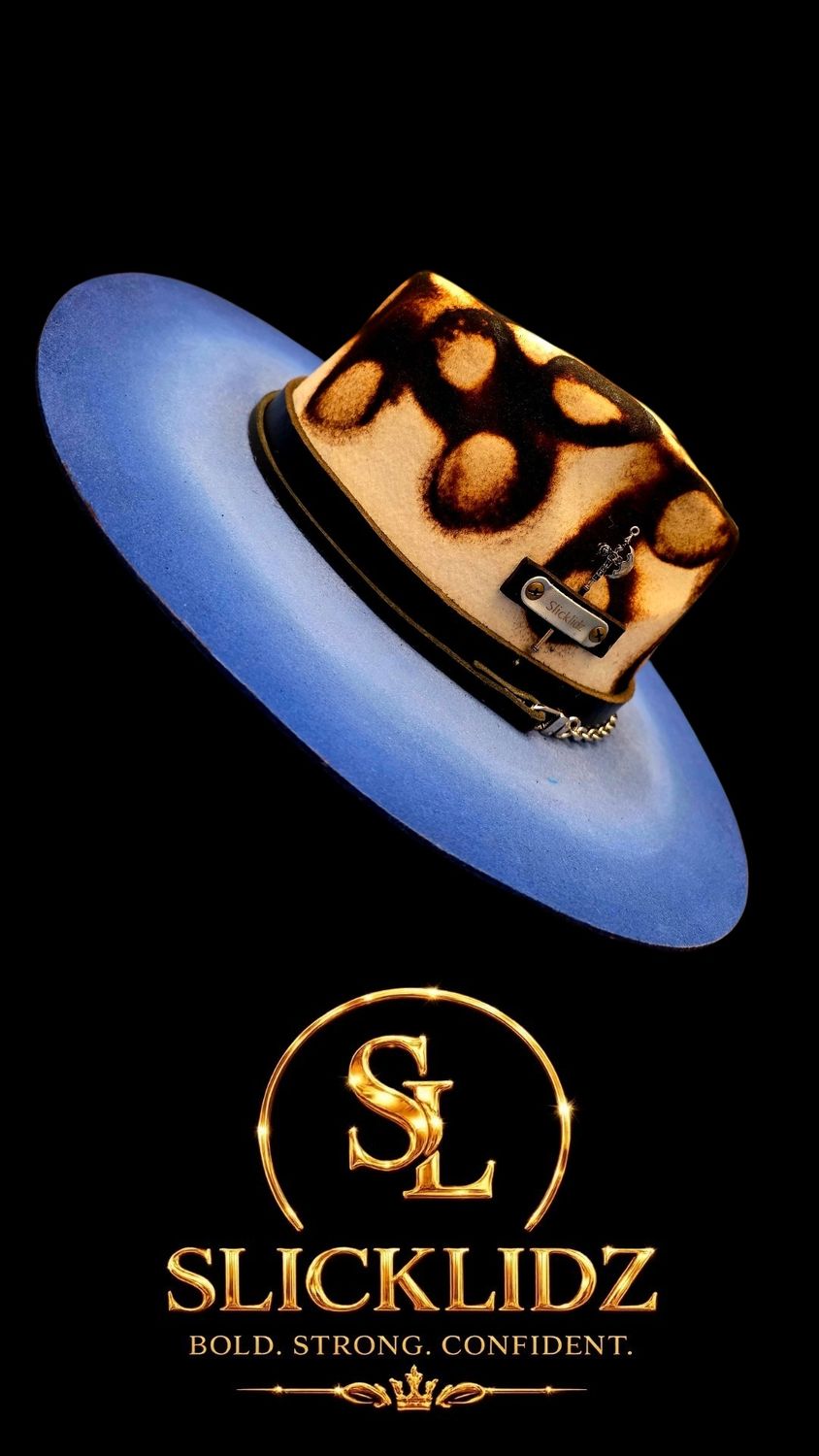 Slicklidz Custom "Blue Mirage" Fedora