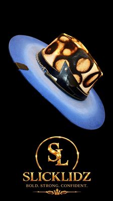 Slicklidz Custom "Blue Mirage" Fedora