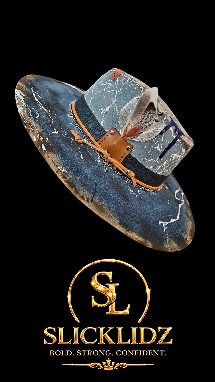 Slicklidz Custom "Storm Rider" Fedora