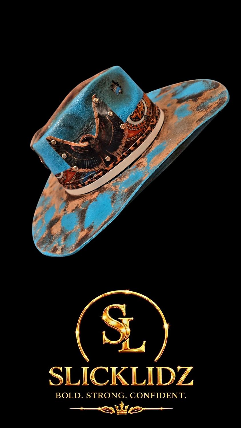 Slicklidz Custom "Storm Rider" Fedora