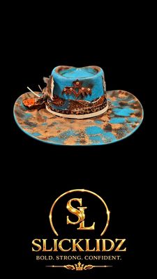 Slicklidz Custom "Storm Rider" Fedora