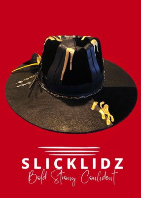 Slicklidz Custom "Black Stallion" Fedora