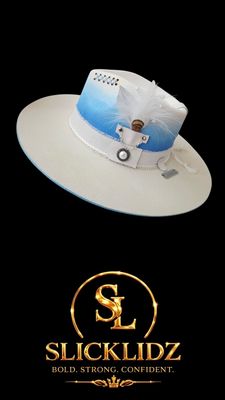 Slicklidz Custom "Blue Ice Royale" Fedora
