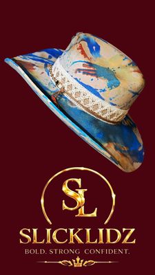 Slicklidz "Azure Reign" Cowboy Hat