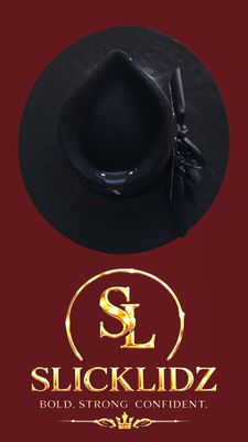 Slicklidz Black Fedora