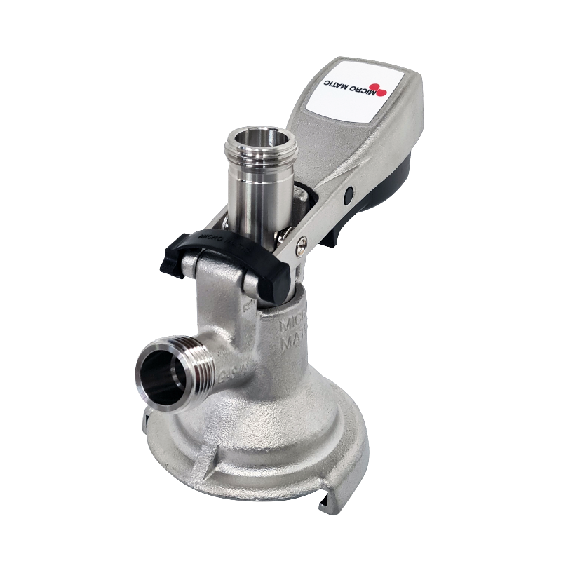 A Type Micro Matic Keg Coupler - Stainless Steel