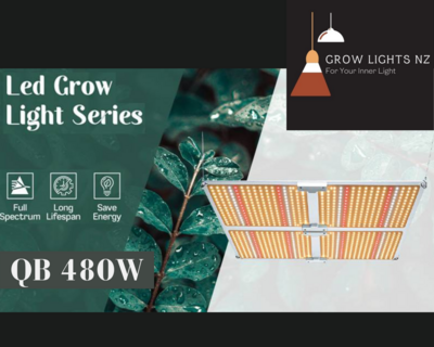 Samsung LM301H/301B 480W Quantum Board Bar Full Spectrum  Dimmable 660nm Indoor Plant LED Grow Light