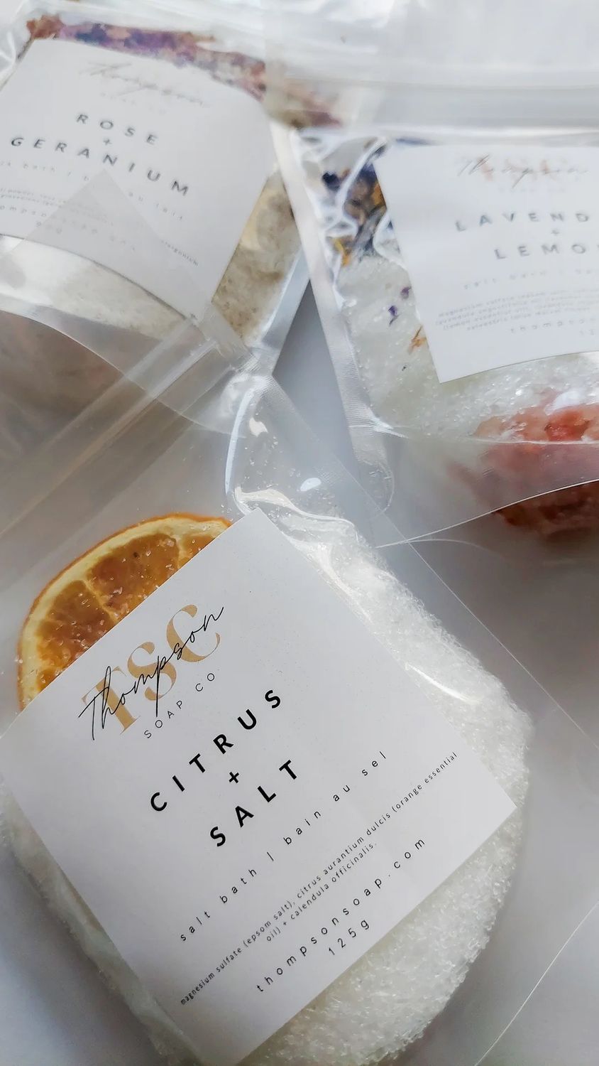 THOMPSON SOAP CO. Salt Soak