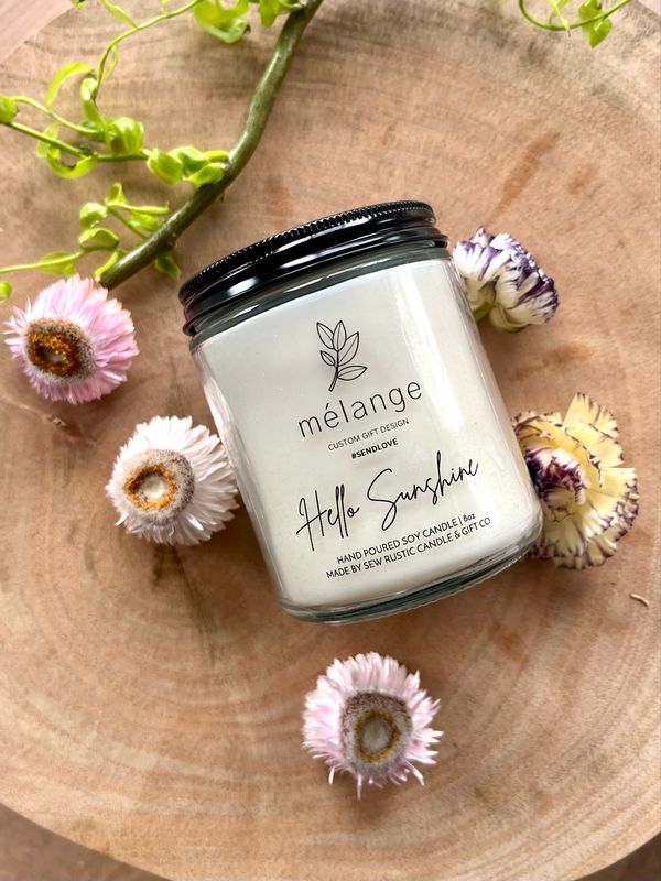 Natural Soy Candle 8oz