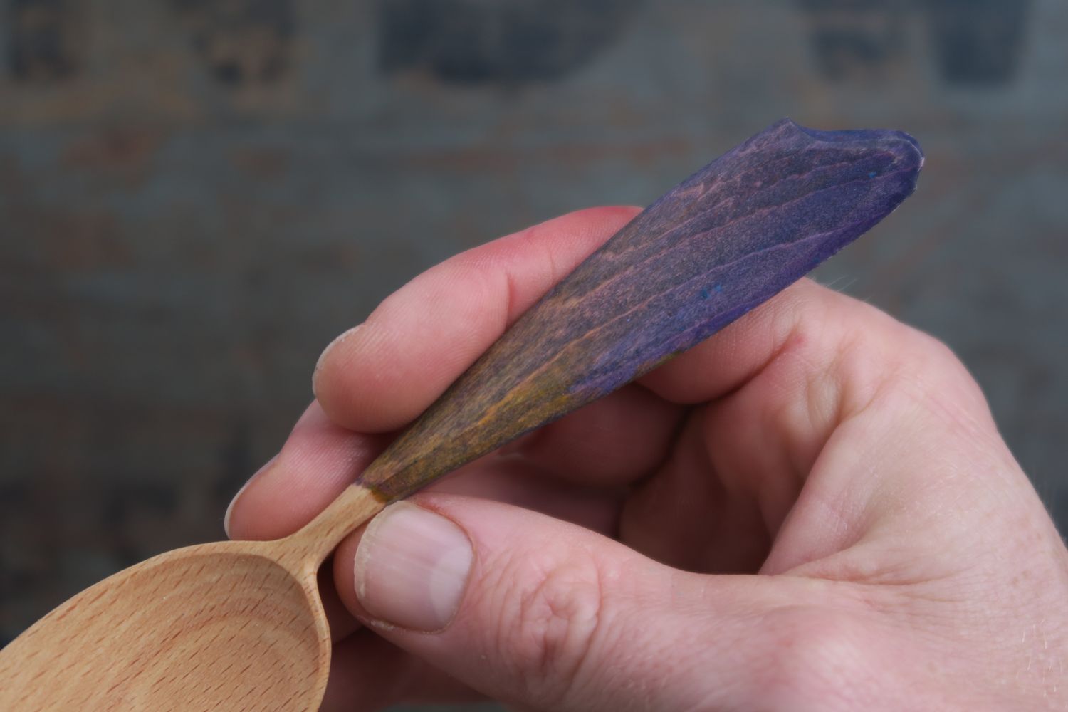 Eating spoon - Beech