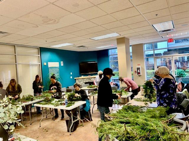 Mulgrave School Wreath Workshop Nov 26