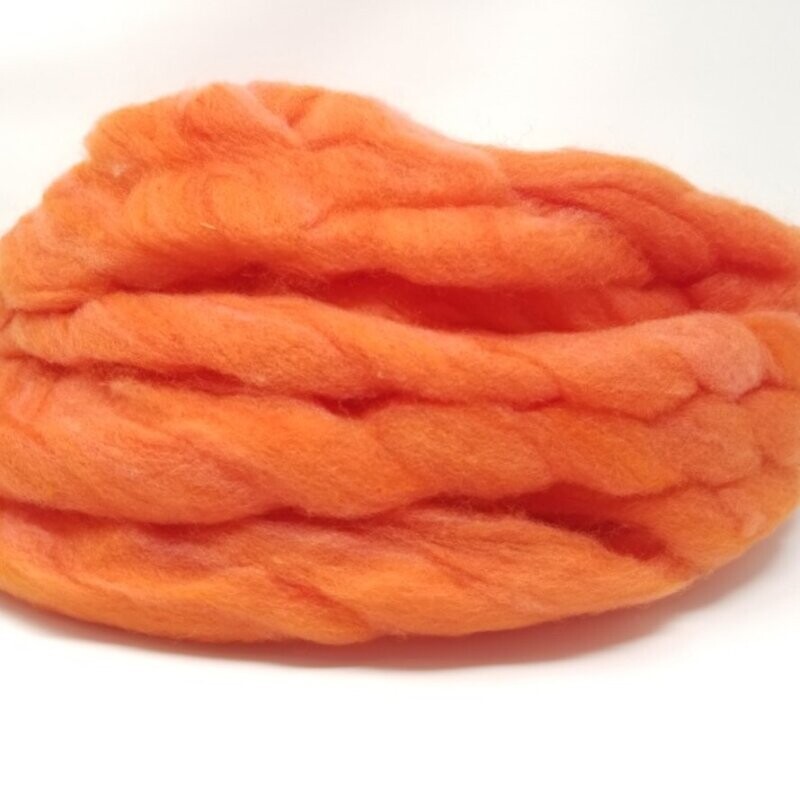 100% Merino Marled Orange