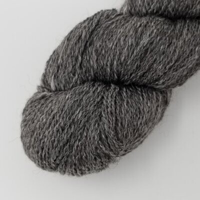 Baby Shetland With Silk Light Charcoal Lace