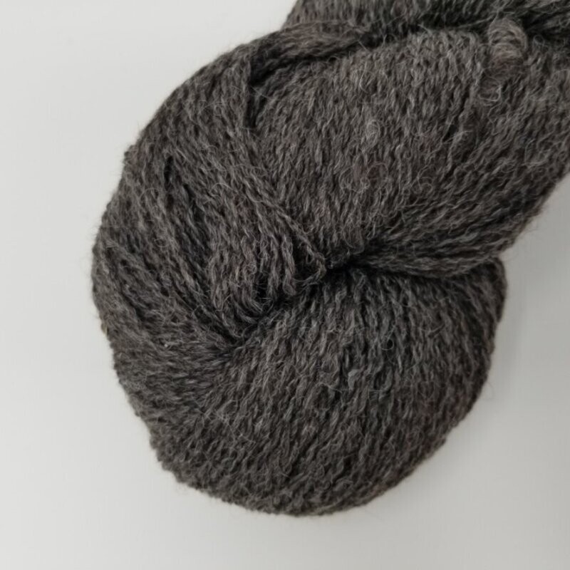 100% Baby Shetland Light Charcoal Lace