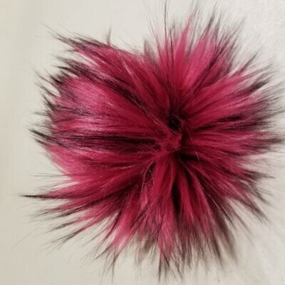 Orchid Pompom 6 Inch