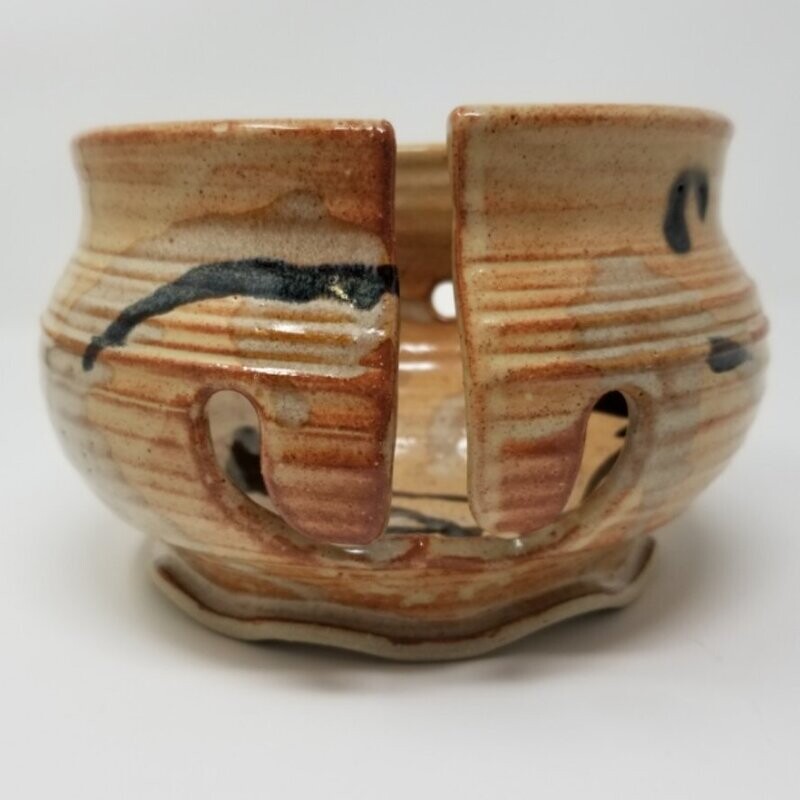 Tan Yarn Bowl