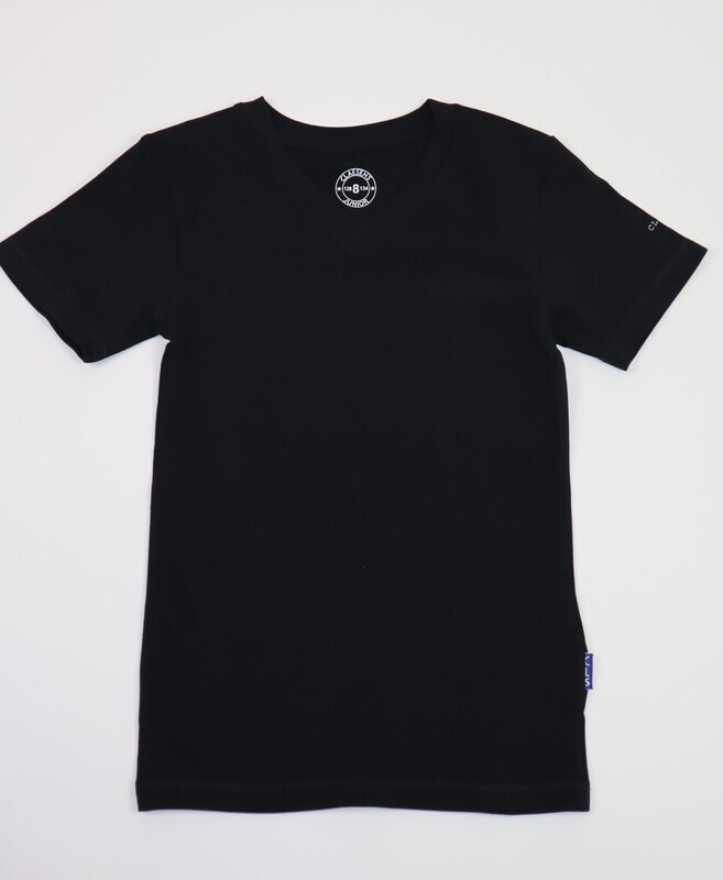 Claesens basis t-shirt 118 zwart Claesens basis t-shirt 118 zwart