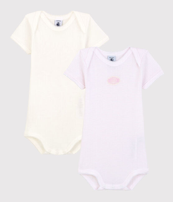Petit Bateau A00AD roze/streep