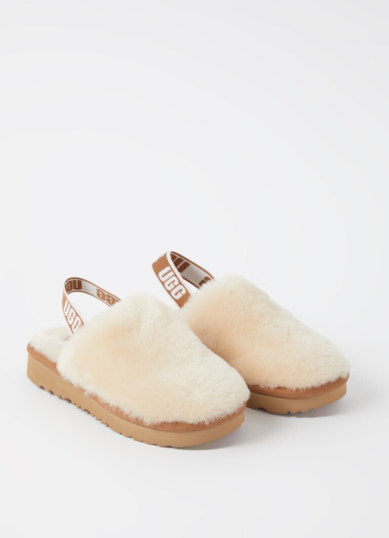 UGG kids Fluff Yeah Clog ecru