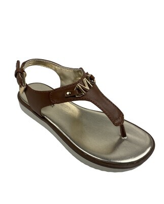 Michael Kors meisjes Sandaal Brandy Vaila chestnut Michael Kors meisjes Sandaal Brandy Vaila chestnut