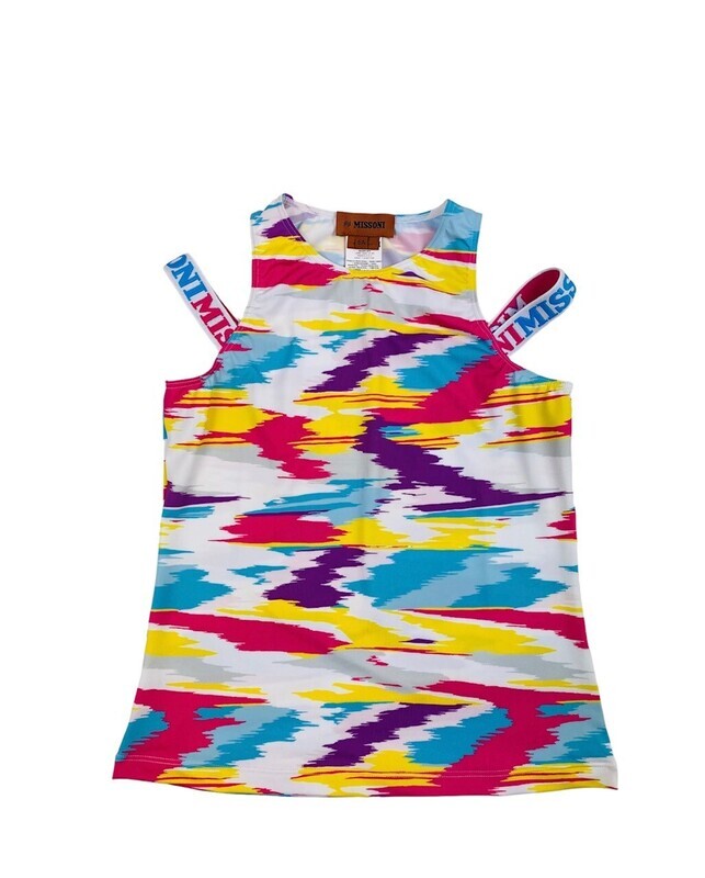 Missoni meisjes Top MS8B72 roze/paars Missoni meisjes Top MS8B72 roze/paars