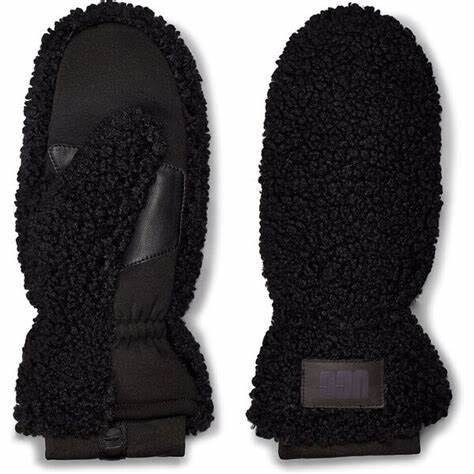 Ugg Dames Wanten Sherpa Mitten zwart