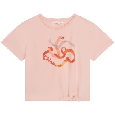 Chloe meisjes T-shirt C15E02 roze