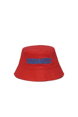 Dsquared Hoed jongens/meisjes baby DQ1408 rood Dsquared Hoed jongens/meisjes baby DQ1408 rood