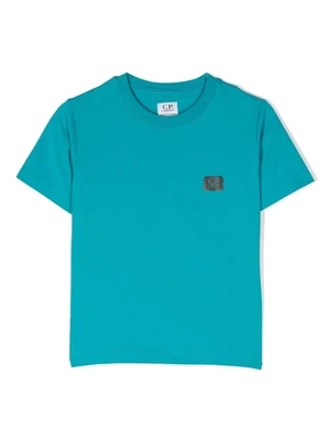 CP Company jongens T-shirt KTS035 turquoise CP Company jongens T-shirt KTS035 turquoise