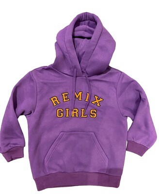 Designers Remix Hoodie meisjes 19024 paars Designers Remix Hoodie meisjes 19024 paars