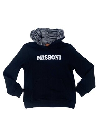 Missoni jongens sweater MT4P60 zwart