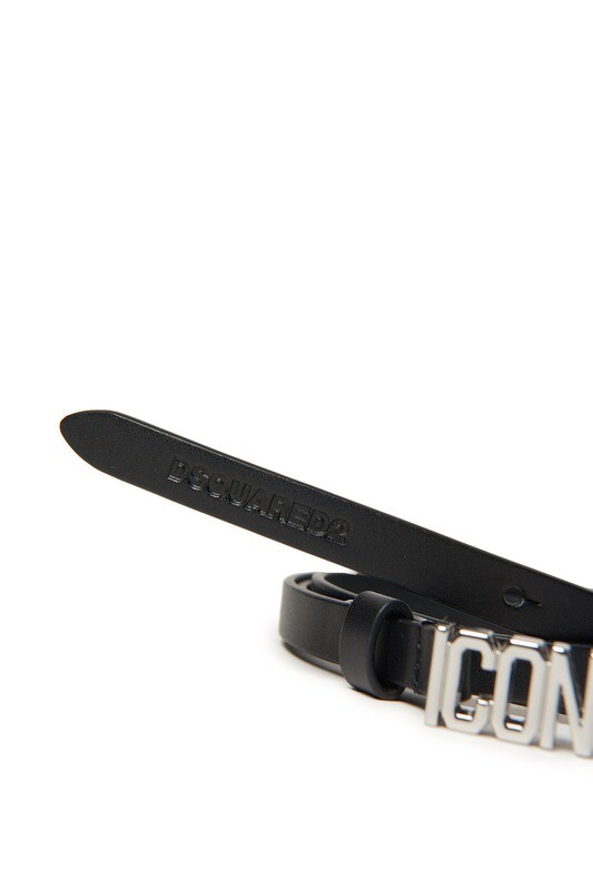 Dsquared kids Riem DQ2022 zwart/zilver