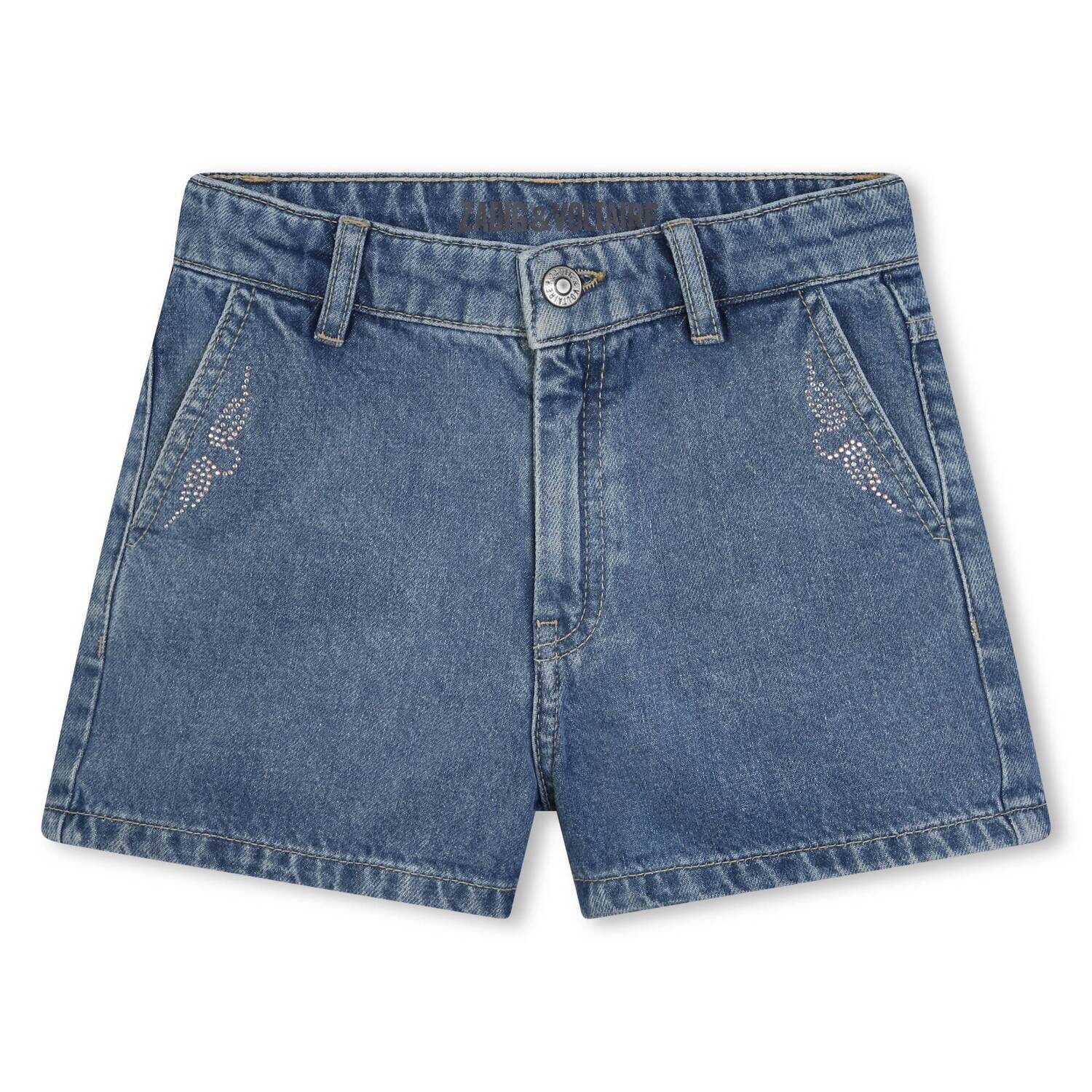 Zadig et voltaire broek meisjes X60020 jeans donker